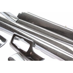 BMW F10 F11 5 Series Carbon Fiber Interior Dash Trim 2011 2012 2013 2014 2015 +