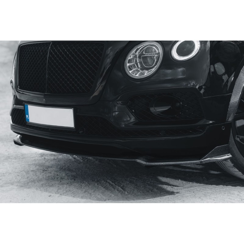 Bentley Bentayga SPEED S Carbon Fiber Front Bumper Splitter