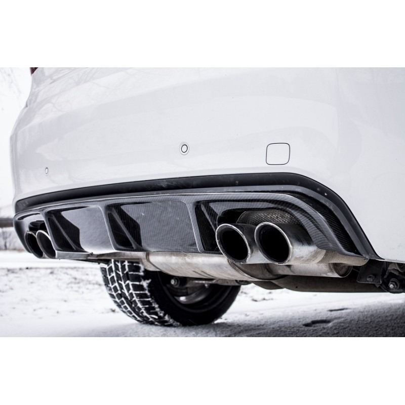 BMW X5M X6M F85 F86 Carbon Fiber Rear Bumper Diffuser Splitter