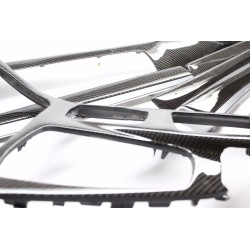 BMW F10 F11 5 Series Carbon Fiber Interior Dash Trim 2011 2012 2013 2014 2015 +